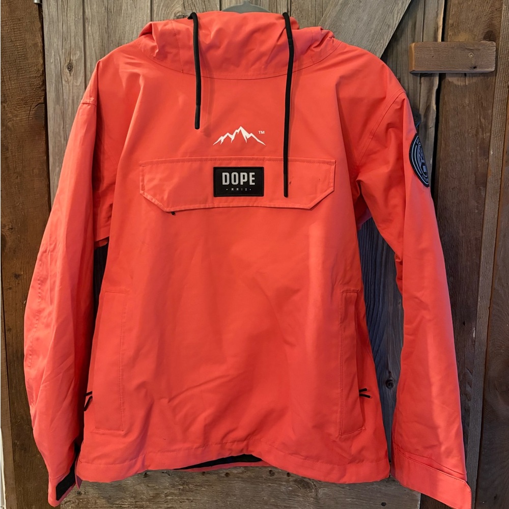Dope Snow Red Anorak Jacket
